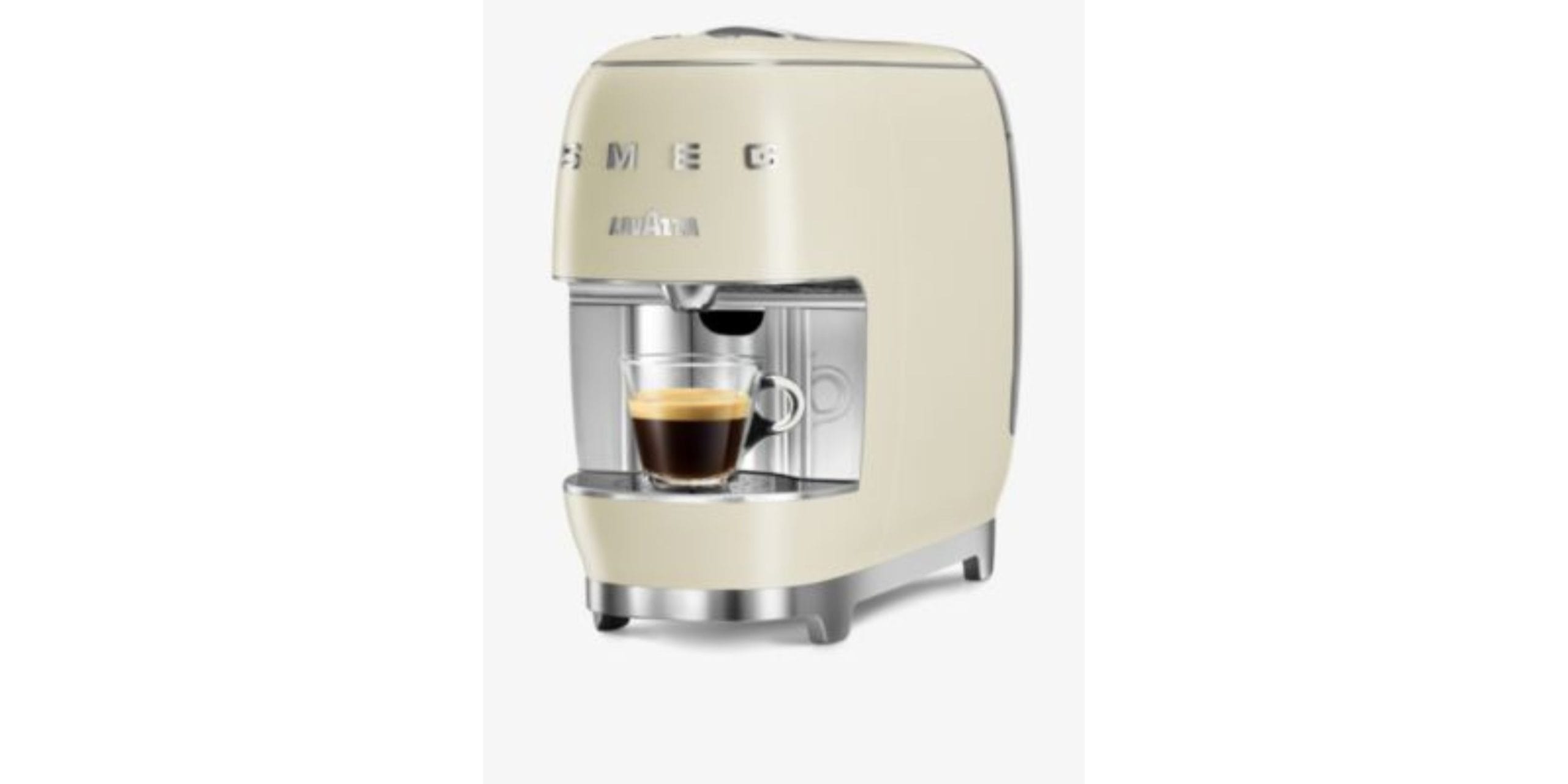 Lavazza X Smeg capsule coffee machine